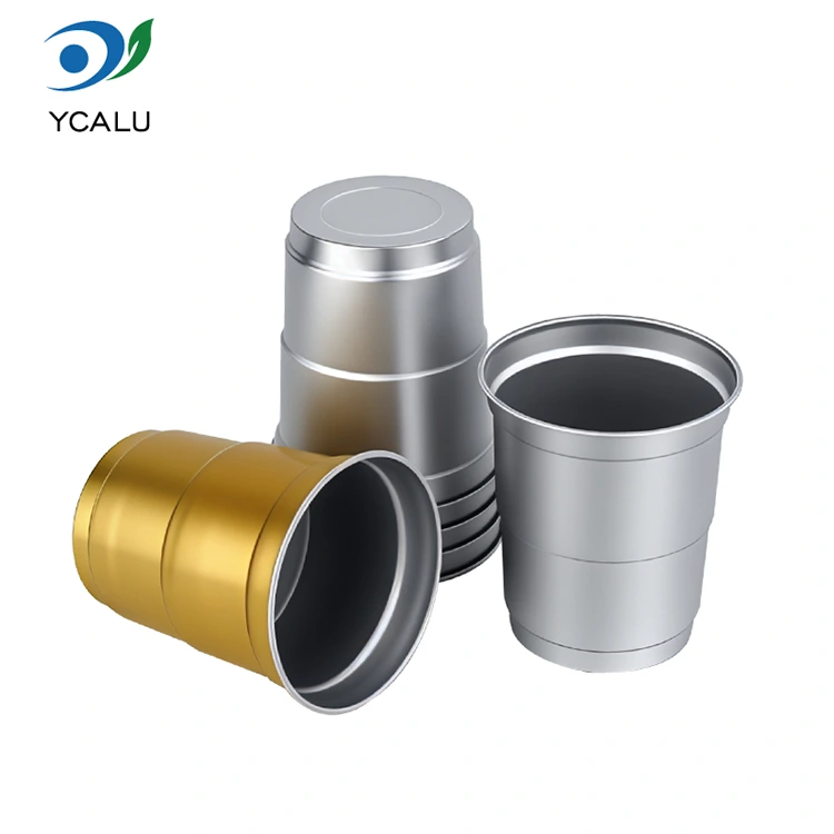 9oz Birdəfəlik Alüminium Soyuq İçki Alüminium İçki Kuboku