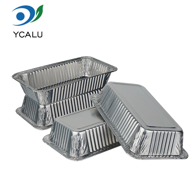 Birdəfəlik Gümüş Soba Qril Hava Fritöz Gümüş Alüminium Folqa Qida Qabları