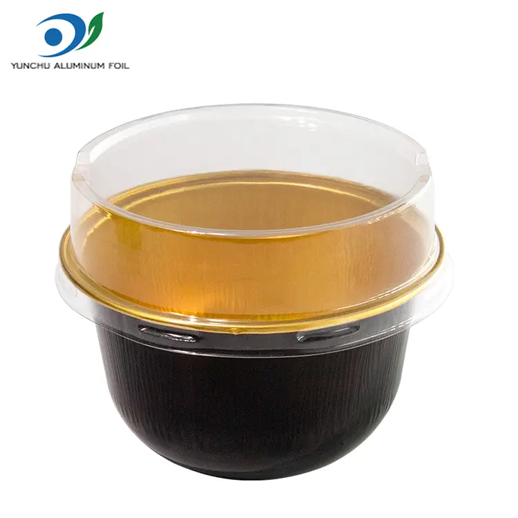 Ağır Dairəvi Hamar Alüminium Folqa Konteynerlər