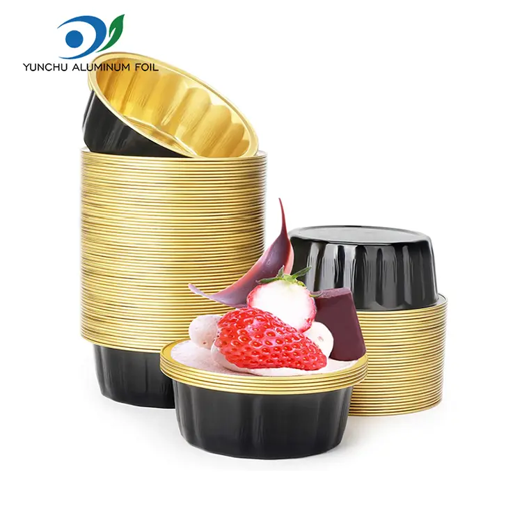 Desert Smoothwall Alüminium Folor Konteynerləri üçün dəyirmi qab Desert Smoothwall Alüminium Folor Konteynerləri üçün dəyirmi qab