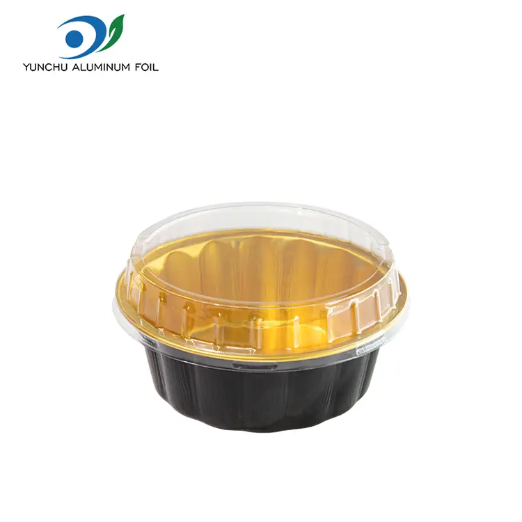 Desert Smoothwall Alüminium Folor Konteynerləri üçün dəyirmi qab